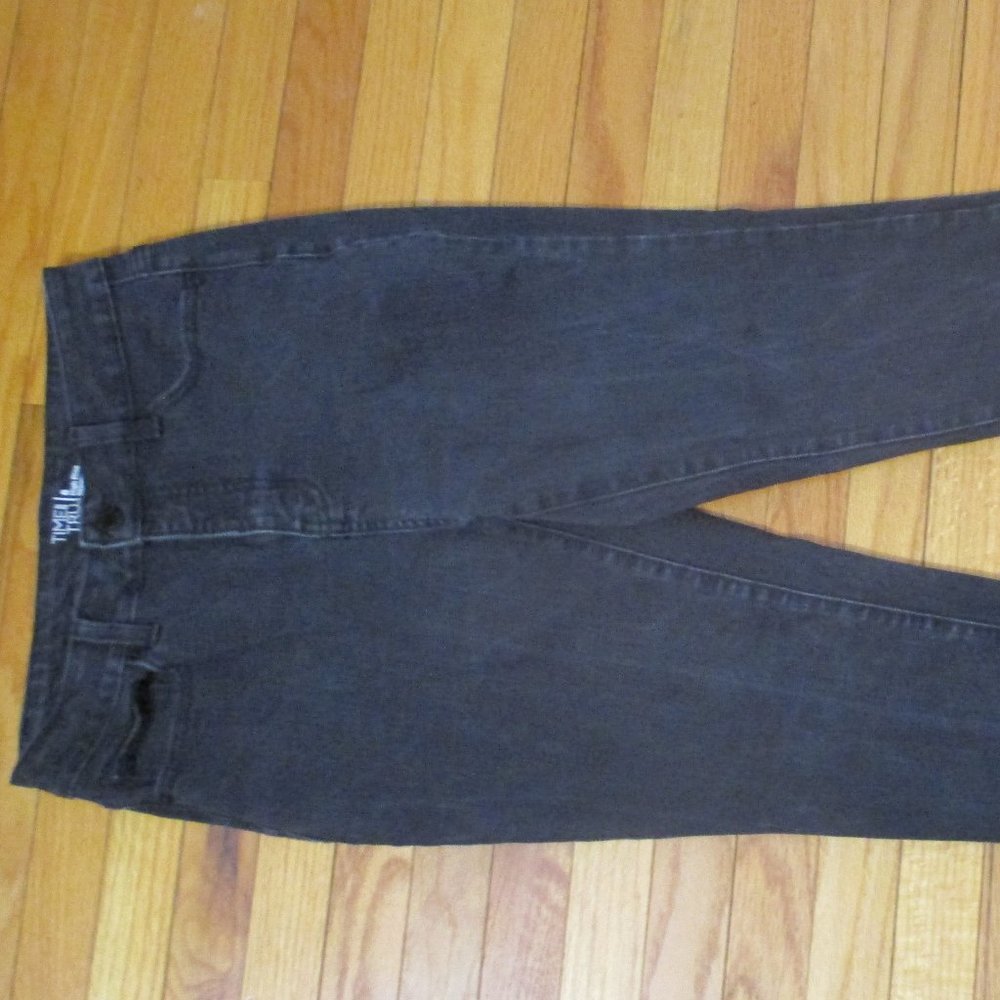 Time And Tru Black High Rise Skinny Jeans, Size 6